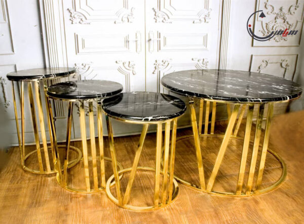 ست میز وسطی و میز عسلی سه تیکه مدل SP1504