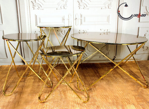 ست میز وسطی و میز عسلی سه تیکه مدل SP1506